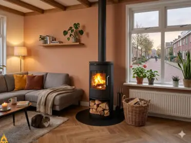 Morso 6143in woonkamer