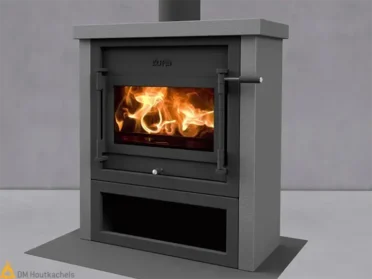 Jacobus 12 Kwadraat beton front kachel