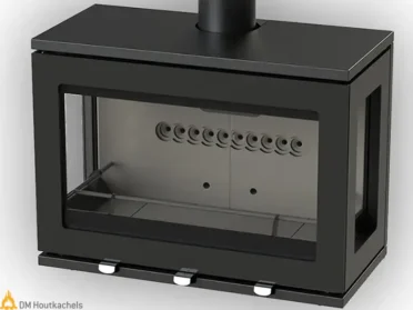 Charlton & Jenrick Purevision LPV8 Wall houtkachel