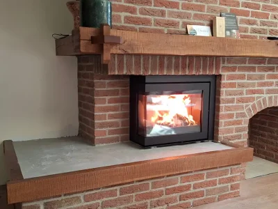 Wanders S60 Hoek Links zijaanzicht branden met 3 zijdig kader